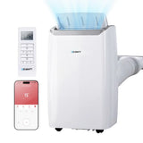 Devanti 14000BTU Portable Air Conditioner with Dehumidifier & Fan - White