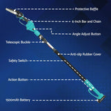 Giantz Telescopic Pole Chainsaw 6" Cordless - 20V Tree Trimmer Kit with Battery