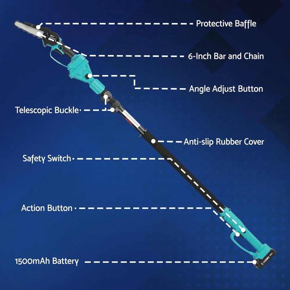 Giantz Telescopic Pole Chainsaw 6
