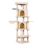 i.Pet Cat Tree Tower 167cm - Large Scratching Post Beige