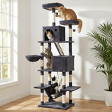 i.Pet Cat Tree Tower 206cm - Large Scratching Post Grey