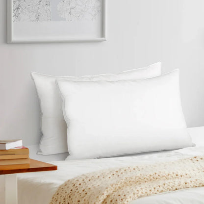 Giselle Bedding Duck Feather Down Pillow Luxury Twin Pack - Flea Market