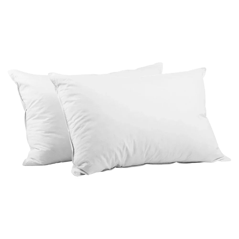Giselle Bedding Goose Feather Down Pillow Twin Pack - Flea Market