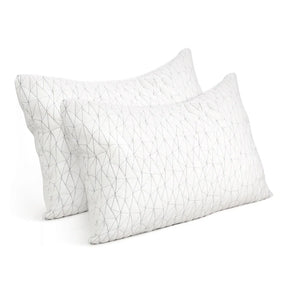Giselle Bedding Memory Foam Pillow King Size Twin Pack - Flea Market