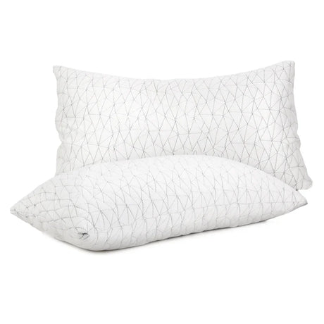 Giselle Bedding Memory Foam Pillow King Size Twin Pack - Flea Market