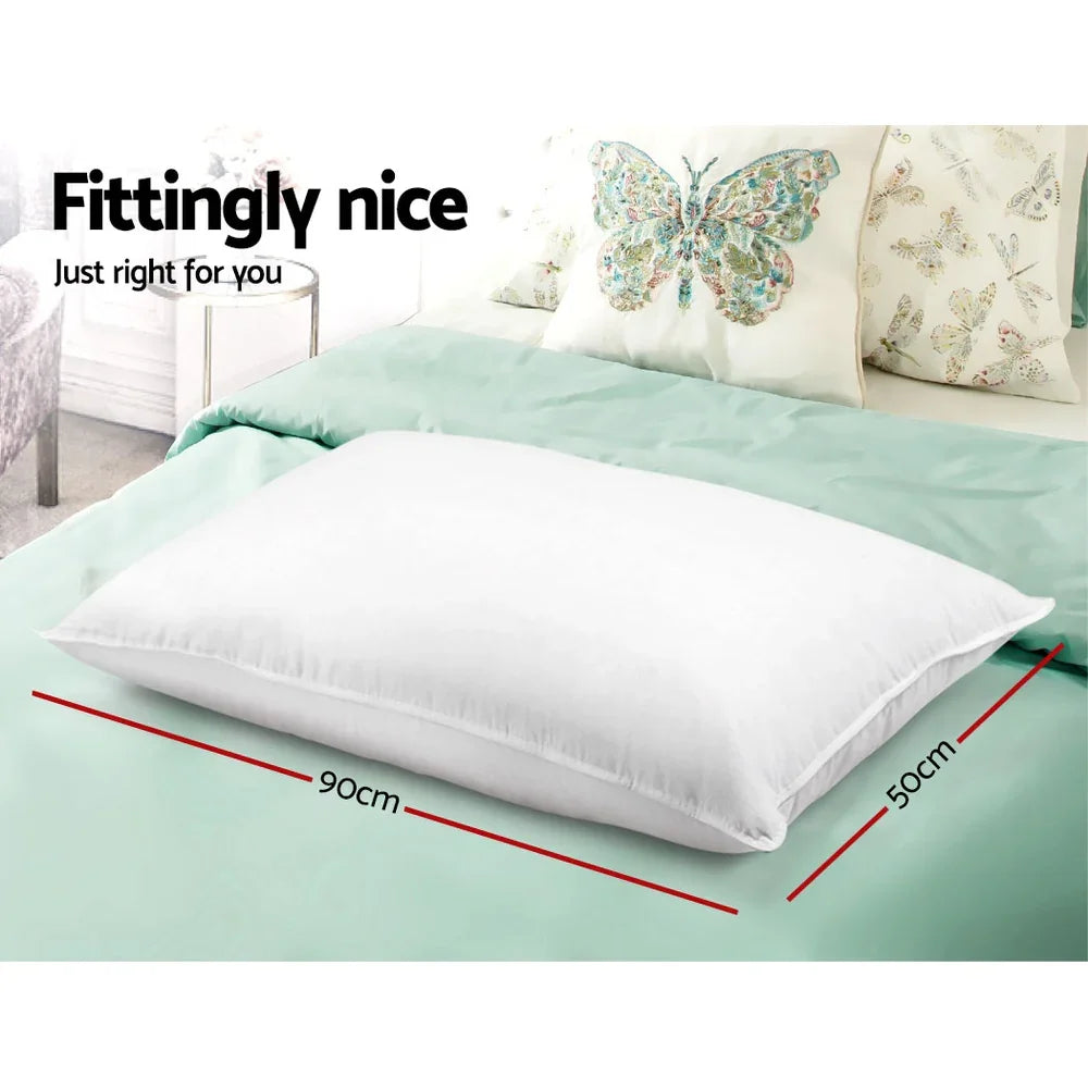 Giselle Bedding 4 Pack Bed Pillow Family Hotel 50X90CM - Flea Market