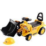 Keezi Kids Ride On Excavator Bulldozer - Sandpit Digger Car Pretend Play Toy