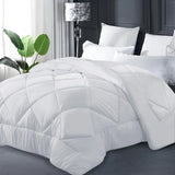 Giselle Bedding 400GSM Microfibre Bamboo Quilt Queen - Luxury Duvet for All Seasons