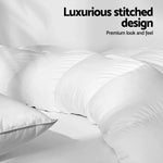 Giselle Bedding 700GSM Goose Down Feather Quilt King - Luxury Duvet for All Seasons