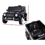 Licensed Mercedes-Benz AMG G63 Kids Electric Ride On Car - Black 12V with Remote