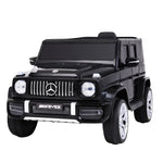 Licensed Mercedes-Benz AMG G63 Kids Electric Ride On Car - Black 12V with Remote