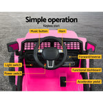 Rigo Kids Electric Ride On Jeep Pink 12V - 4WD SUV with Remote Control