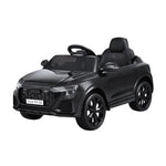 Licensed RSQ8 Kids Electric Ride On Car - Black 12V SUV with Remote Control