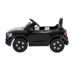 Licensed RSQ8 Kids Electric Ride On Car - Black 12V SUV with Remote Control