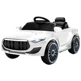 Rigo Kids Electric Ride On Car White 12V - Sports Car with Remote Control & Music