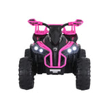 Rigo Kids Electric Ride On ATV Quad Pink 12V - Motorbike with Storage Rack