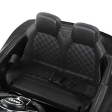 Licensed Audi R8 Kids Ride On Car - Black Electric Sports Toy Car with Remote