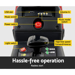 Rigo Kids Electric Ride On Tractor Red 12V - Farm Toy with Remote Control