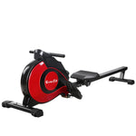 Everfit rowing machine indoor fitness equipment black and red design