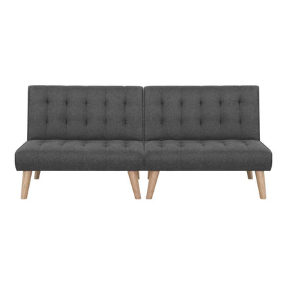 Artiss 2x Sofa Bed Couch Single Seater Fabric Grey