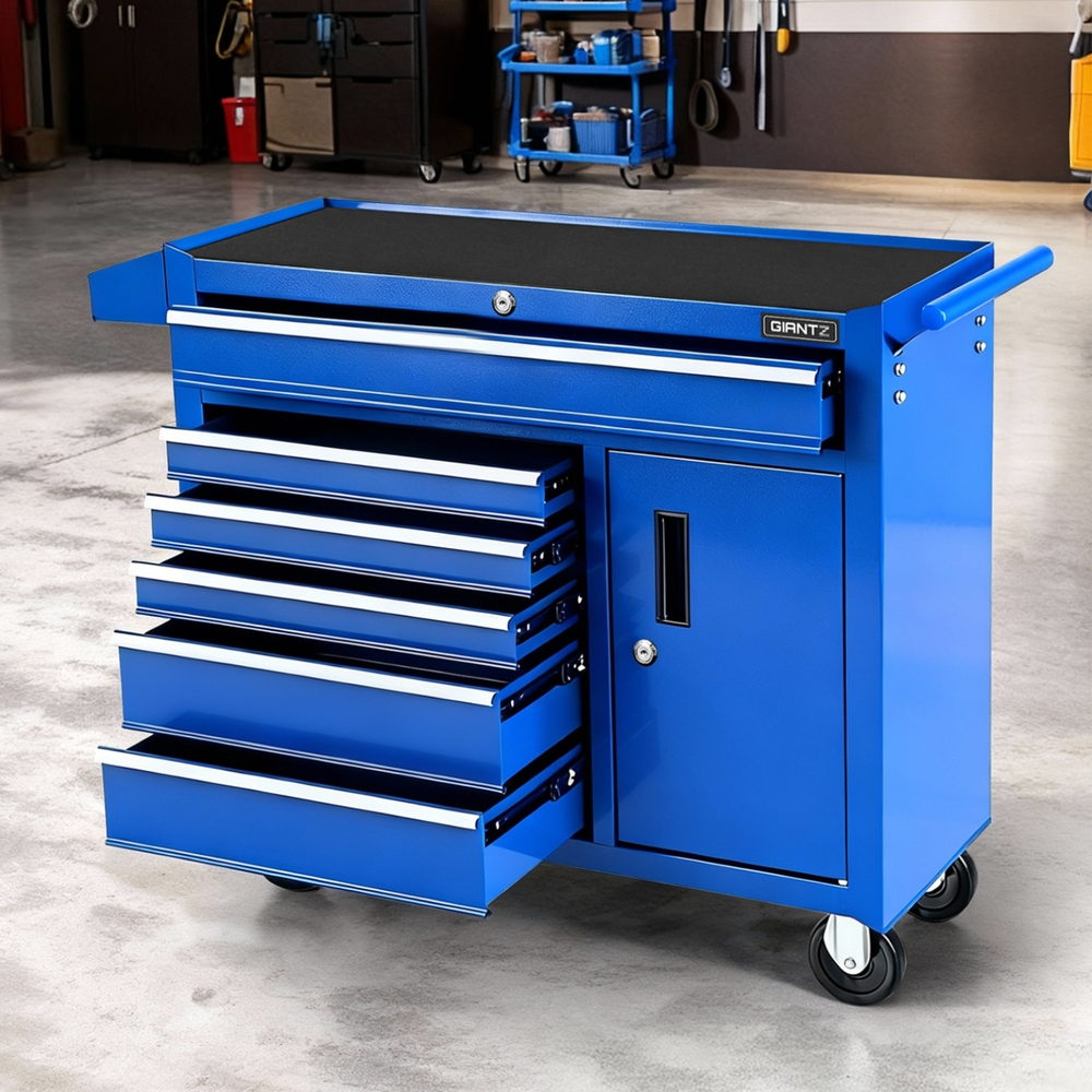 Giantz 6 Drawer Tool Chest Trolley Cabinet