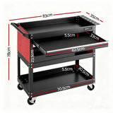 Giantz Tool Trolley Cart Rolling Cabinet Drawer Workshop Garage Storage
