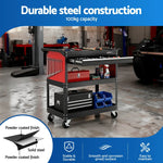 Giantz Tool Trolley Cart Rolling Cabinet Drawer Workshop Garage Storage