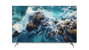 Ultra HD smart TV displaying ocean waves over rocks, online bargain store Flea Market AU