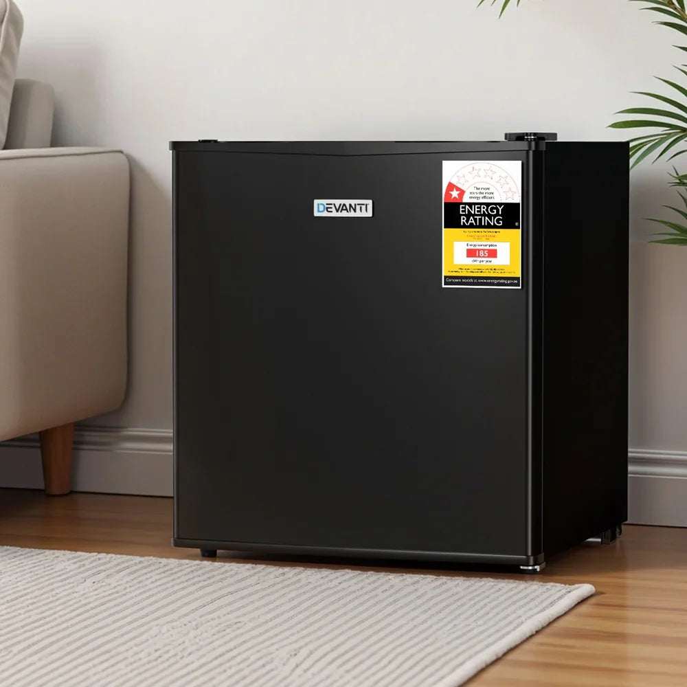 Devanti 31L Upright Freezer - Black