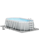 Intex 503x274x122cm Prism Frame Pool - 16ft Rectangular with Pump