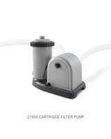 Intex 503x274x122cm Prism Frame Pool - 16ft Rectangular with Pump