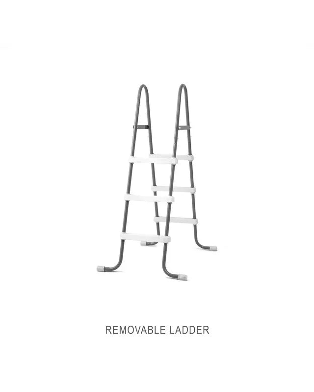 Intex 503x274x122cm Prism Frame Pool - 16ft Rectangular with Pump