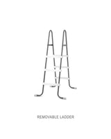 Intex 503x274x122cm Prism Frame Pool - 16ft Rectangular with Pump