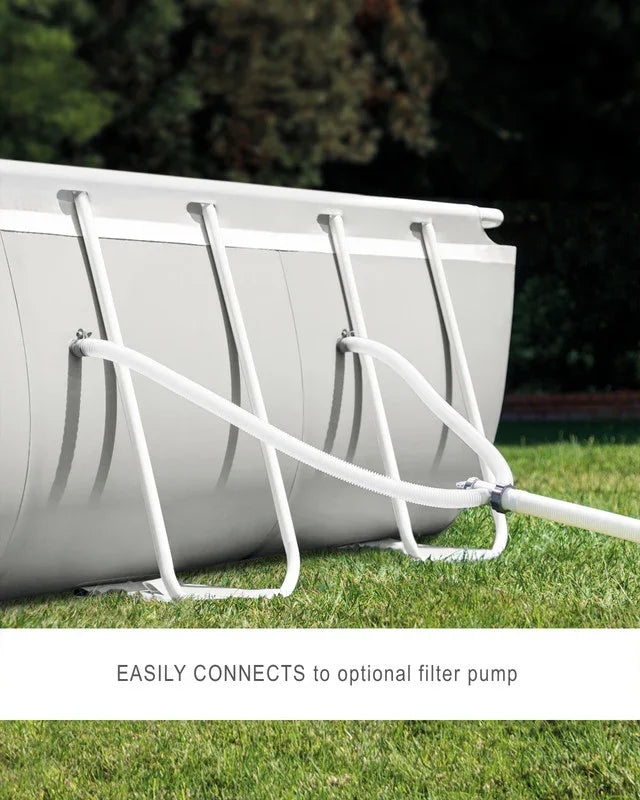 Intex 503x274x122cm Prism Frame Pool - 16ft Rectangular with Pump