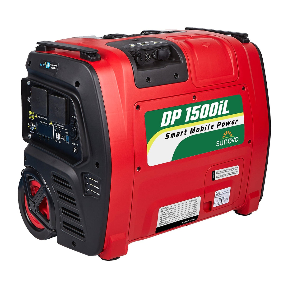 Samland 1500W Portable Power Station - Solar Inverter Generator