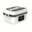 White electric lunch box with digital display, available at Flea Market online bargain store