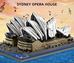 Sydney Opera House Building Blocks Model - Iconic Landmark Display Set