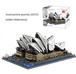 Sydney Opera House Building Blocks Model - Iconic Landmark Display Set