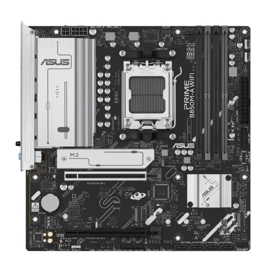 ASUS PRIME B850M-A WIFI-CSM Motherboard AMD AM5 DDR5 Micro-ATX
