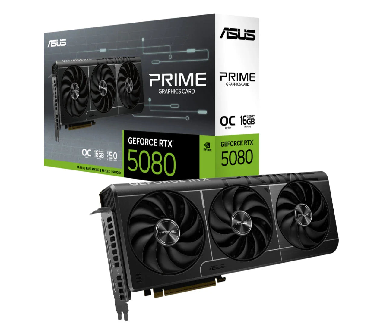 ASUS nVidia GeForce PRIME-RTX5080-O16G OC Edition 16GB