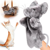 Cat Wrestling Toy Puppet - Interactive Mouse Glove Hand Toy