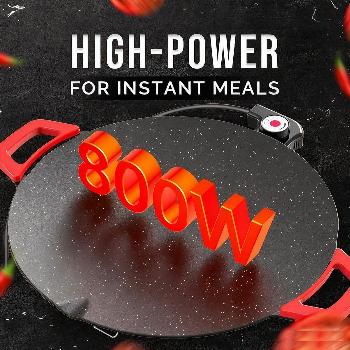 Smokeless Indoor Electric Grill & Nonstick Griddle