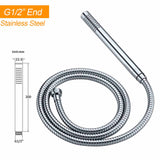 Polished Chrome Bathtub Filler Free Standing Mixer Faucet Tap Spout Handset WELS