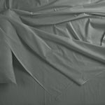 Royal Comfort 1000TC Bamboo Blended Sheet Set Queen Charcoal - Ultra Soft Bedding