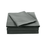 Royal Comfort 1000TC Bamboo Blended Sheet Set Queen Charcoal - Ultra Soft Bedding