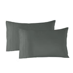 Royal Comfort 1000TC Bamboo Blended Sheet Set Queen Charcoal - Ultra Soft Bedding