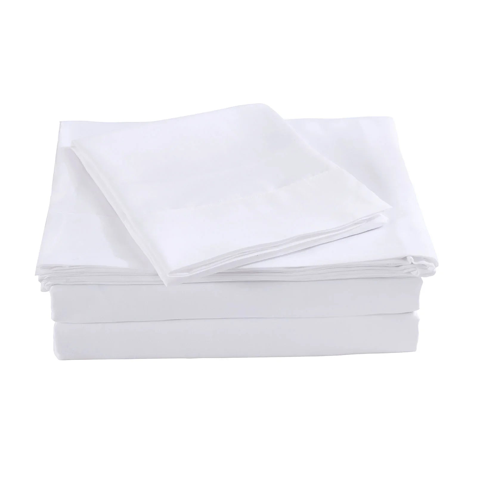 Royal Comfort 1000TC Bamboo Blended Sheet Set King White - Ultra Soft Bedding