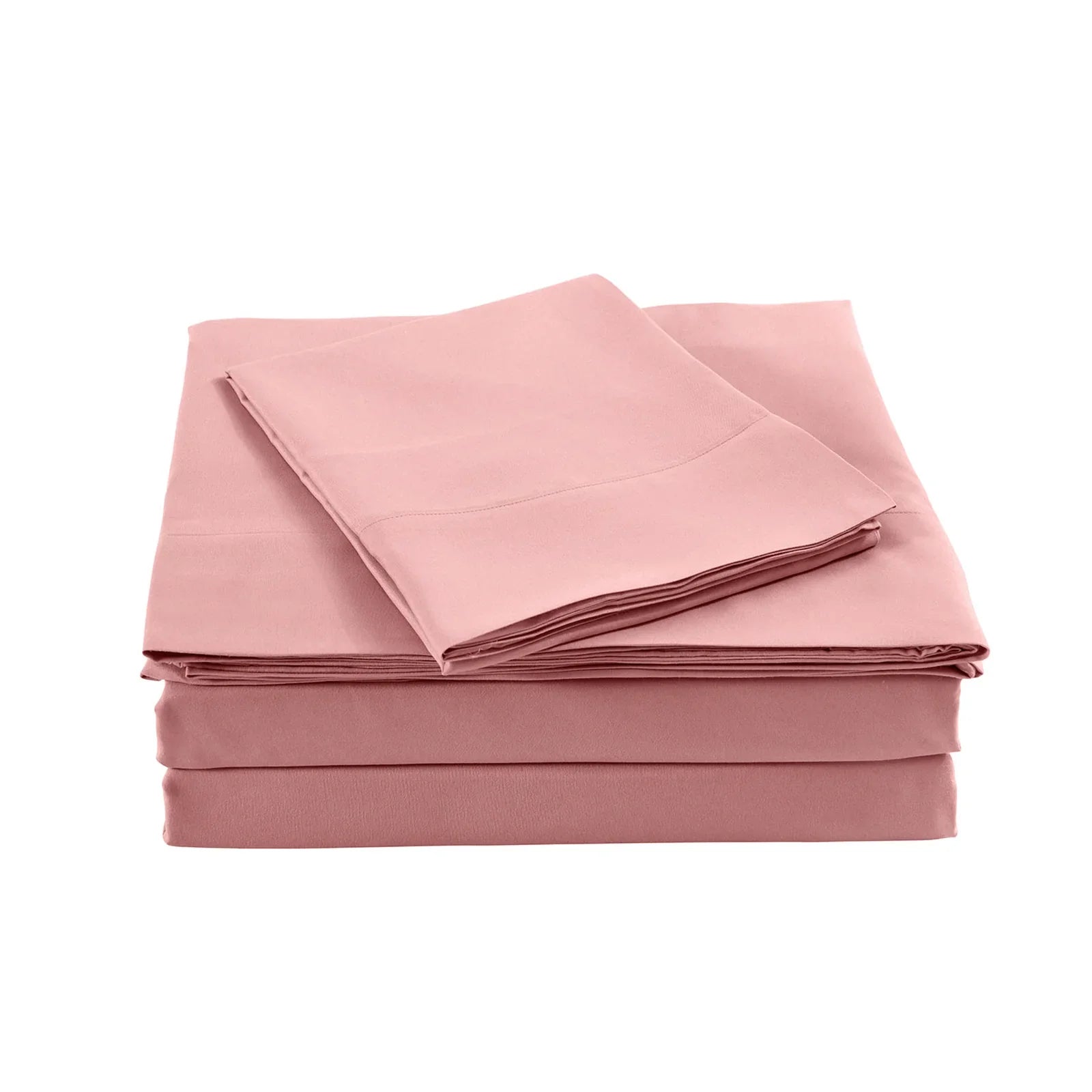 Royal Comfort 1000TC Bamboo Blended Sheet Set King Blush - Ultra Soft Bedding