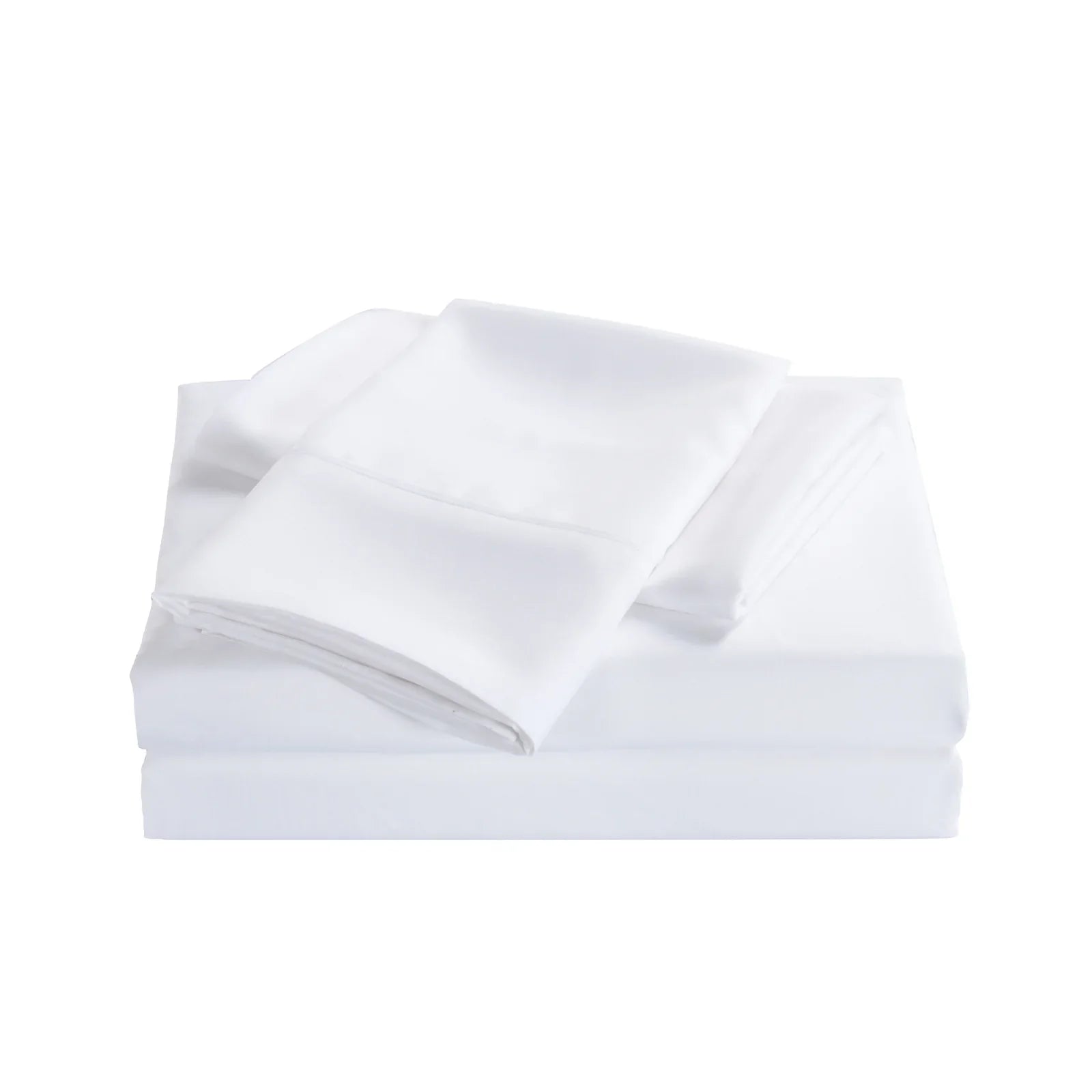 Royal Comfort 2000TC Bamboo Cooling Sheet Set Queen White - Ultra Soft Bedding