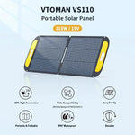 Jump 600X 600W Power Station 110W Solar Panel 10A AC DC Battery Backup